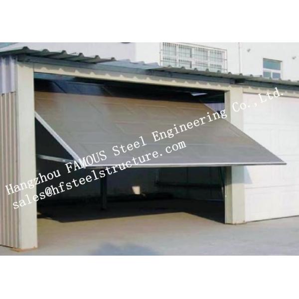 Modern Aluminum Industrial Garage Doors Present Contemporary Elegance With Sleek Lines