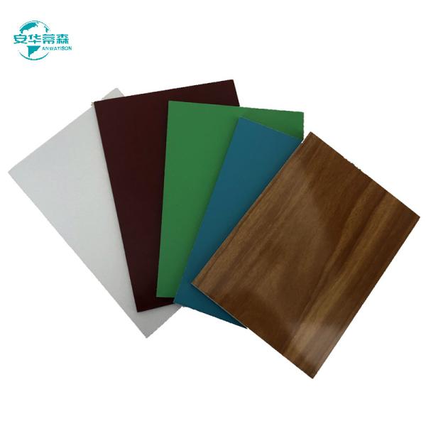Solid Color 3mm Composite Panel Weather Resistance Sandwich Acp Panel 1220mm 1250mm