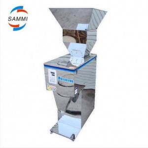 Cheap Vibration Tea Weighing Machine , Semi Automatic Weigh Filler For Coffee Bean Tea Bag for sale