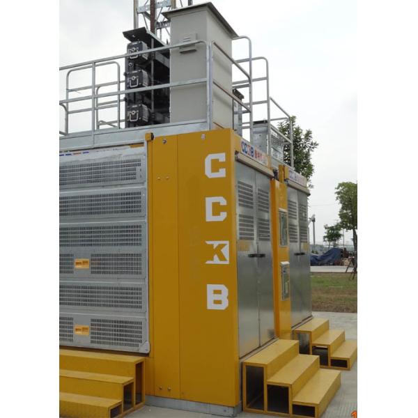Durable Temporary Construction Elevators , Low Starting Current Construction Site Elevator