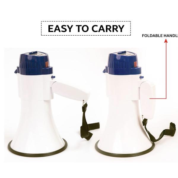 85dB 0.2KM Coverage Mini Megaphone Speaker Megaphone Bluetooth Speaker OEM