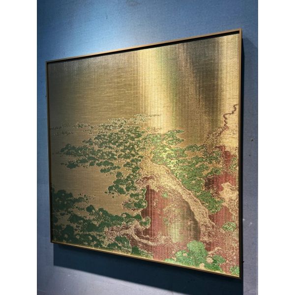 0.4mm Thickness Art Copper Mesh Wallpaper For Sophisticated And Luxurious Interiors