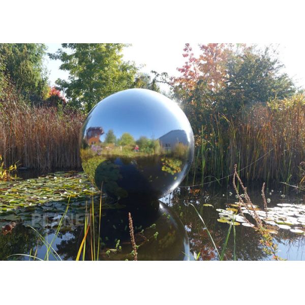 Large Inflatable Mirror Ball For Ceremonies / Festival Decoration