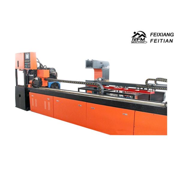 Professional Hydraulic Rotary Punching Machine Steel Square Tube Punching Machine