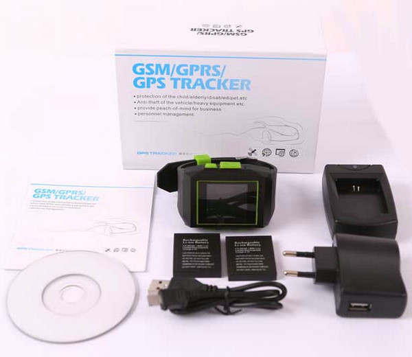 GPS301 Watch Mobile Phone LBS GPS Tracker Child Kids Elderly Safety W/ SOS & 2-Way Talk