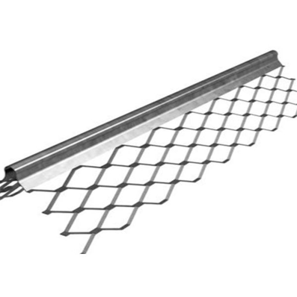 Aluminum Diamond 1.5m Length Mesh Corner Bead Iso Passed