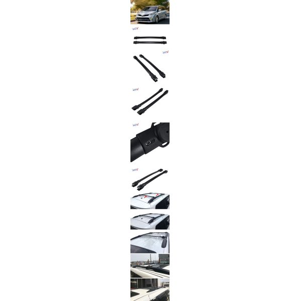 B035 Roof Rack Cross Bars FOR TOYOTA SIENNA 111 * 18 * 13cm Size Easy Installation