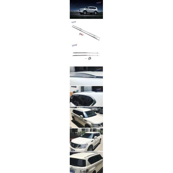 Luggage Factory Roof Rails , C089 Metal Universal Cross Rails Easy Installation