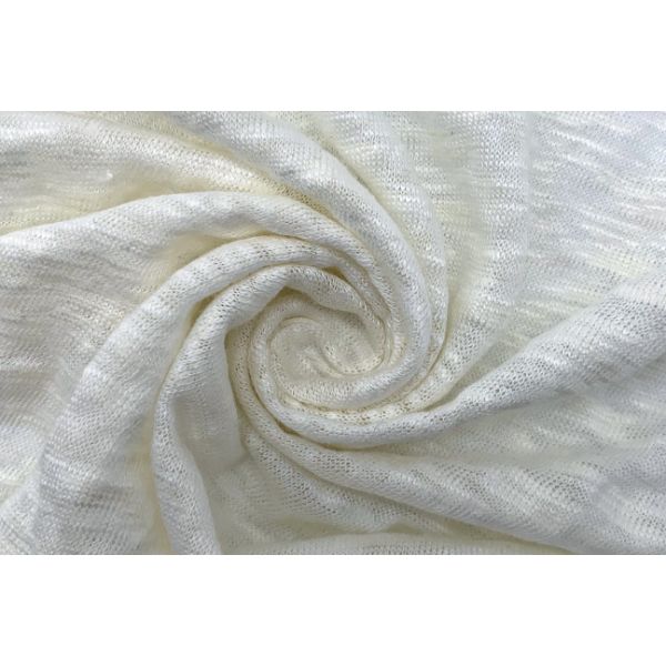Medium Weight Linen Viscose Fabric Anti Static Breathable Linen Cotton Fabric