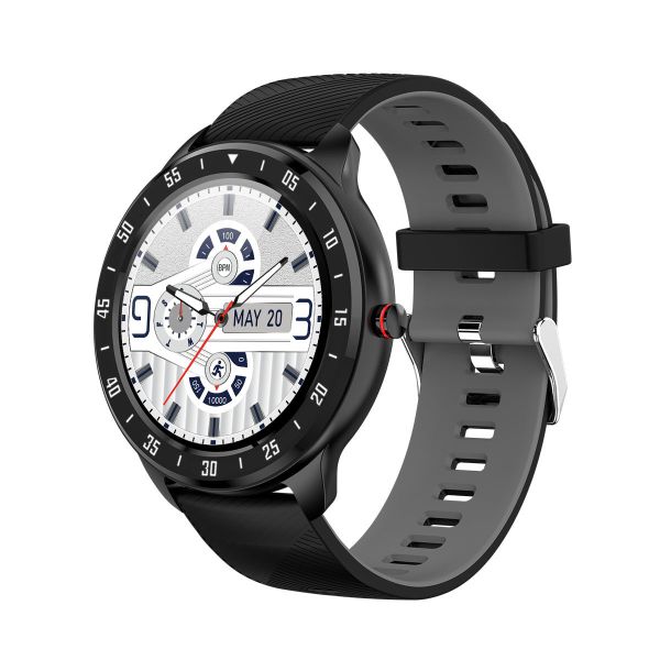 1.32inch Round Shape Smartwatch Heart Rate And Blood Pressure Detection