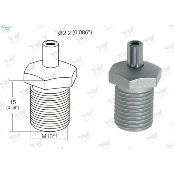 Satin Chrome Color Aircraft Cable Grippers / Ceiling Light Suspension Kit