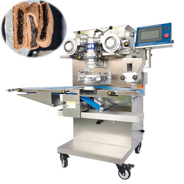 P160 high speed 4000 pics/min fig bar making machine/encrusting machine