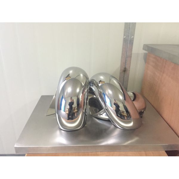 OEM Home Decor Sculptures Abstract Mirror Polished Stainless Steel Sculpture
