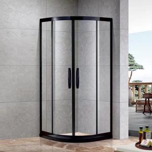 Cheap Aluminum Frame Bathroom Shower Cabinets Rectangular Shower Enclosure With Sliding Door for sale