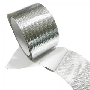 Cheap HVAC Aluminum Foil Tape Flame Retardant Heat Resistant Fiberglass Mesh Tape for sale