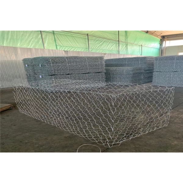 3x1x1m PVC Coated Gabion Box Twist Rock Cage Retaining Wall