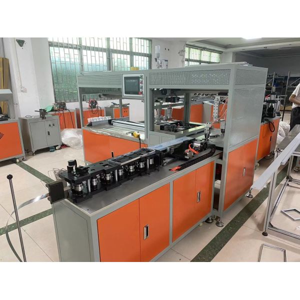 Automatic Air Filter Frame Making Machine With Adjustable Filter Media And Touch Screen