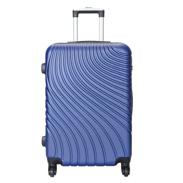 3 Piece Hard Shell Luggage Set , Suitcases With 360-Degree Spinner Wheels, Retractable Handle, 20 Inch Carry On