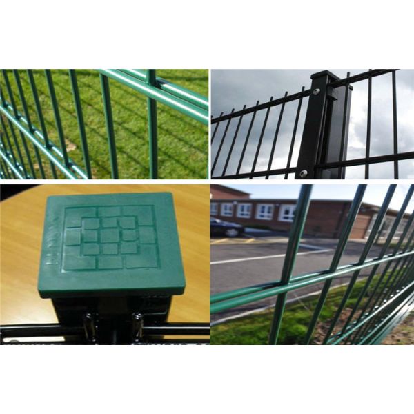 Powder Coated Twin Wire Mesh Fencing Manufactory And Welded Wire Fence