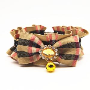 China Personalized Handmade Fashion Cat Necktie Collar Decorative Teddy Yorkshire Collar Bowtie on sale