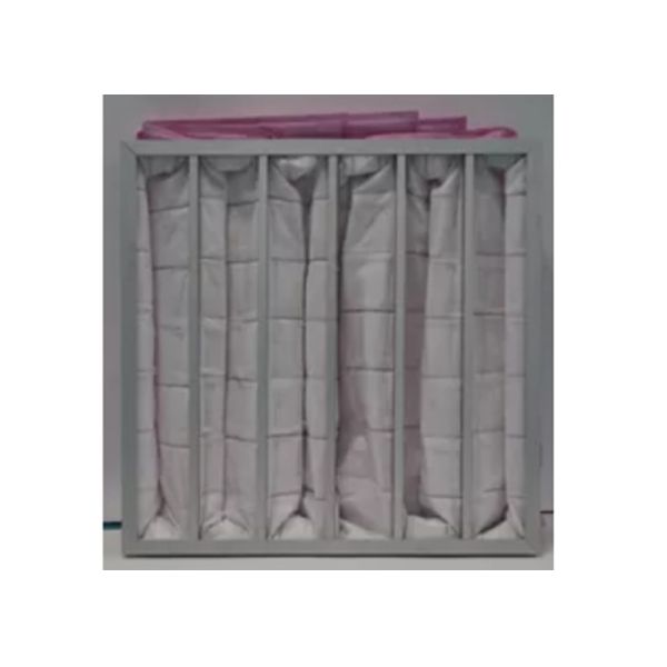 Polyester Ahu 3500m³/H Pocket Air Filter / Bag Filter F7 To F9 Efficiency