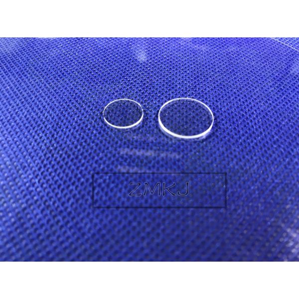 Colorless Transparent Sapphire Optical Windows , Sapphire Glass Lens For Phone