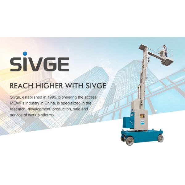 Indoor Outdoor 14m Electric Scissor Lift Platform