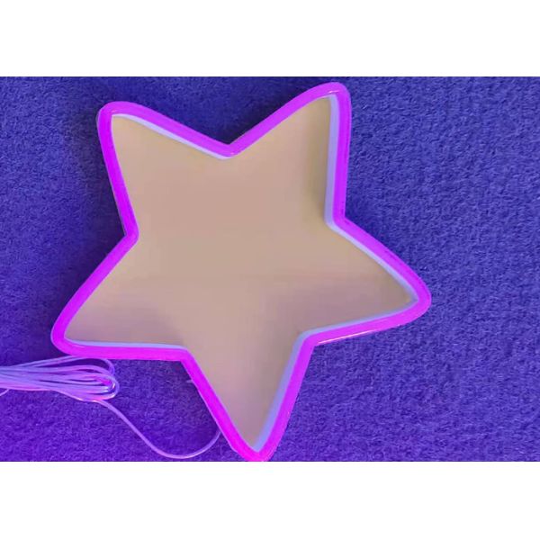 Supermarket 120V IP65 Decorative Light Neon Sign Acrylic