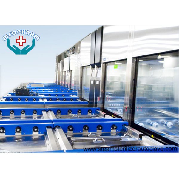 Single Door 316L Chamber CSSD Sterilizer With Steam Generator Touch Screen