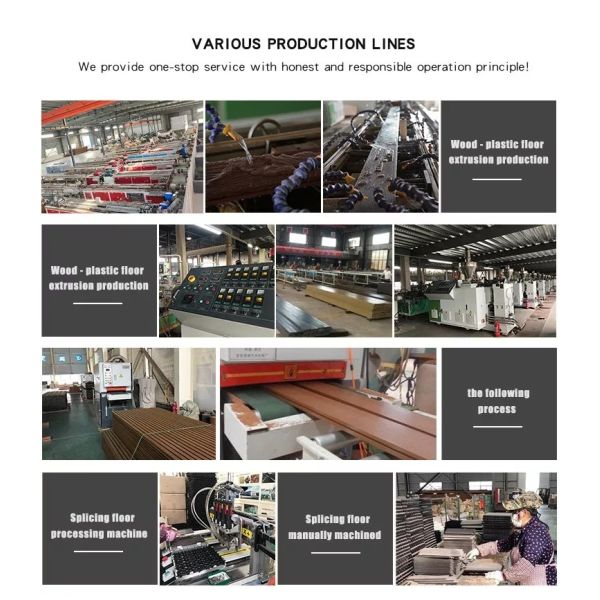 WPC Wood Plastic Composite Flooring Decking Deco Board For Outdoor Garden Decoration