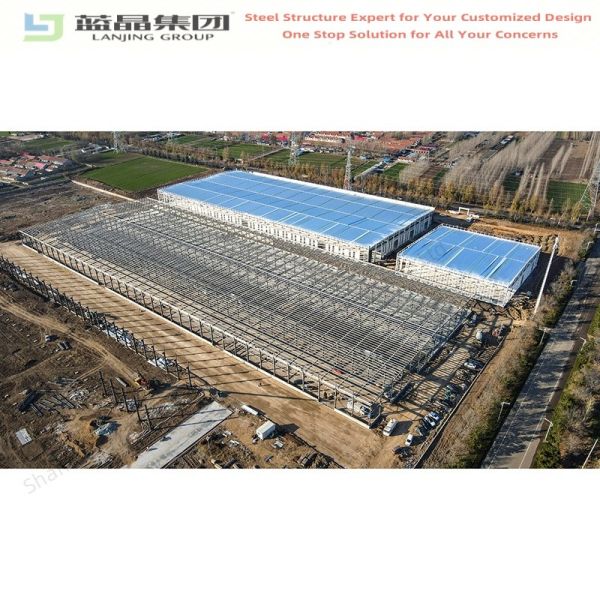 Wholesale Customized Prefab Workshop Steel Structure Building Workshop Structural Steel Workshop Warehouse Storage