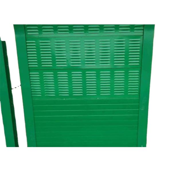 2m Width Metal Louvre Highway Noise Barrier Sheet