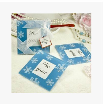 New creative promotion gift product wedding gift glass photo frame coaster cup cushion