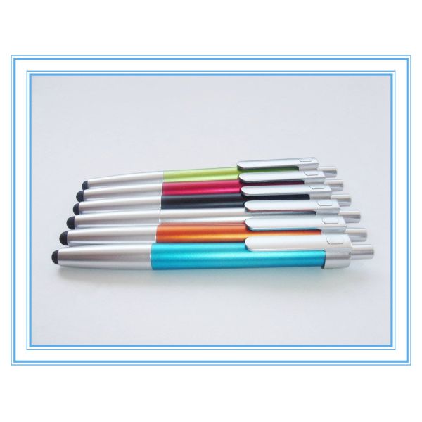novel style promotional stylus touch ball pen