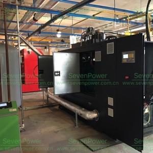 Cheap Black Color Natural Gas CHP , 60Hz 220V 180KW Natural Gas Cogeneration Speed 1800 for sale