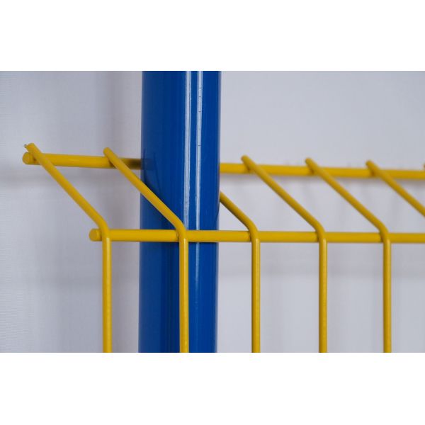 Floor Border Powder Coated Edge Protection Barriers Construction Safety
