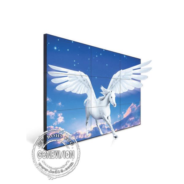 55 Inch Digital Signage Video Wall 2x2 3x3 Advertisement Display Splicing