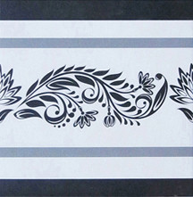 Grey Color Patterned Ceramic Tile 8  X 8  Modern Style Border Ceramic Tiles