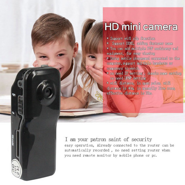 MD81S WiFi Camera iOS/Android Wireless IP P2P Surveillance Camera Spy Hidden TF DVR MD99S