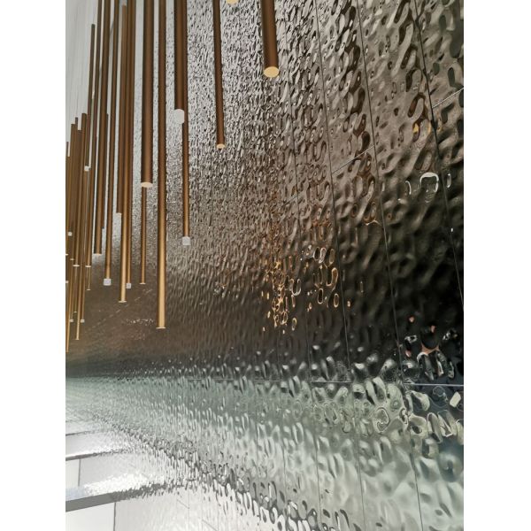 Stainless Steel Water Corrugated Decorative Metal Sheet For Residential Interior Decoration