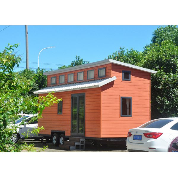 Light Steel Prefabricated Cost-effective Tiny House On Wheels And Micro Prefab Eco House