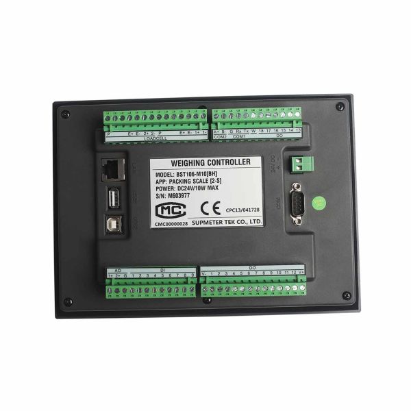 TFT Touch Two Scale Packing Digital Weighing Controller With Anti Vibration Filter