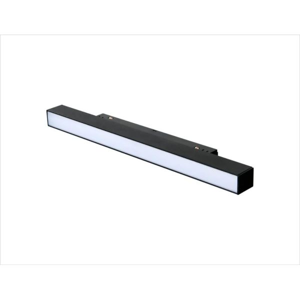 IP20 Rail Track Spotlight , 3000k 4000k White Track Lighting LED