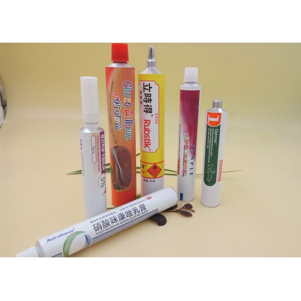 Collapsible 10g Metal Squeeze Tubes 100% Recyclable Material M11 Caps