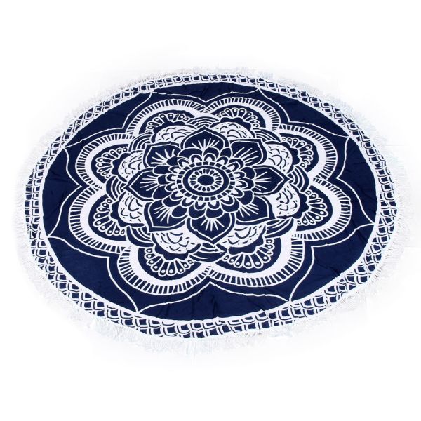 Multifunctional Sublimated Beach Towels  Tablecloth Picnic Blanket Fine Texture