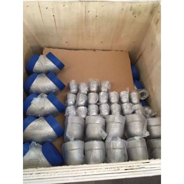 EN 10095 1.4749 1.4841 Forged Stainless Steel Pipe Fittings 3000 PSI Color