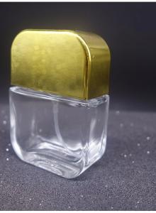 Cheap glass bottle for30ml perfume bottle cap gold and silver cap plastic perfume bottle 30ml for sale