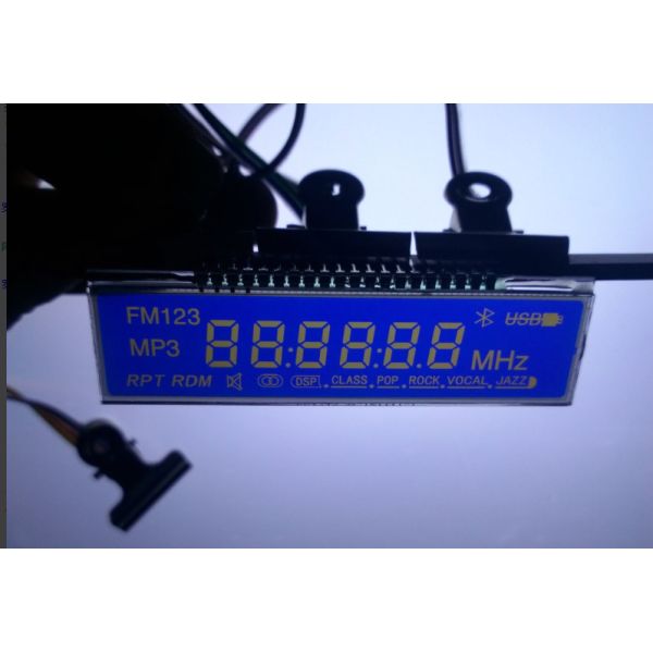 RYD2061BV01 Custom Lcd Panel Transmissive / Transflective / Reflective Mode