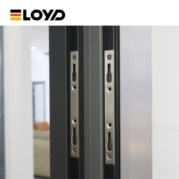 White Commercial Aluminum Windows Sliding Upvc Window OEM