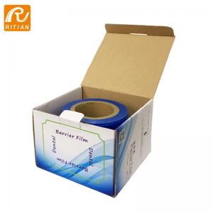 China Sticky Edge Dental Barrier Protective Film Perforated 4X6Inch Barrier Tape on sale
